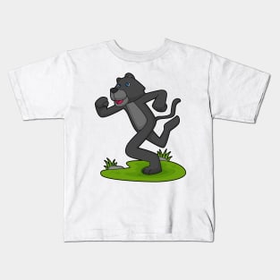 Black Phanter Running Fitness Kids T-Shirt